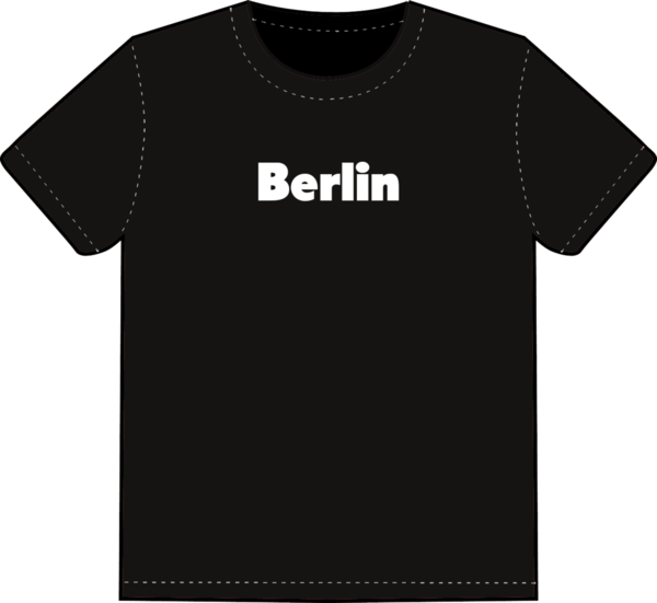 T-Shirt "Berlin Fett"