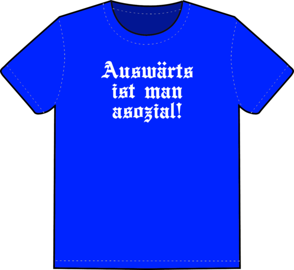 T-Shirt "Auswärts"