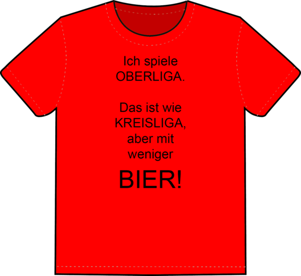 T-Shirt "Oberliga Bier"