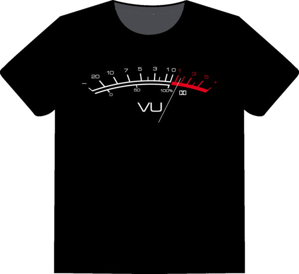 T-Shirt "VU Meter"